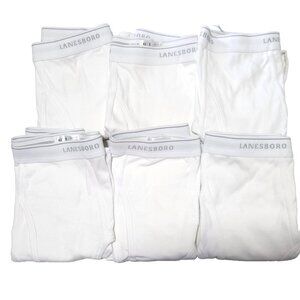 Lanesboro Briefs 42 NWOT Men's Tighty Whities 100% Cotton Quick Draw H-Fly